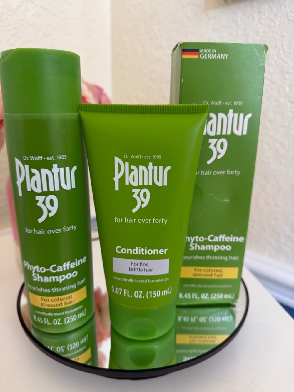 Plantur 39 Bundle Hair Care Phyto-Caffeine Shampoo & Conditioner Over 40